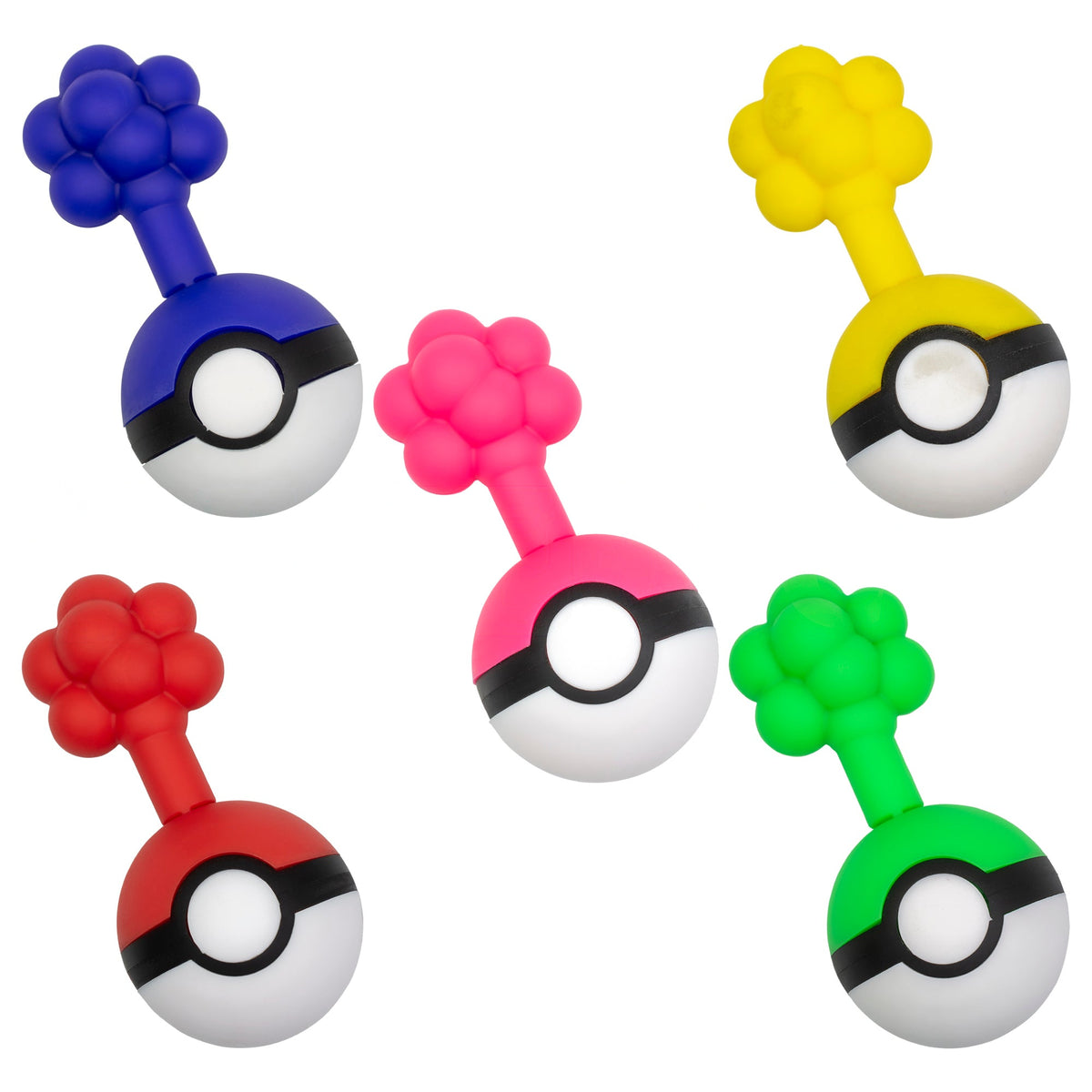 Pipa Silicona Pokebola