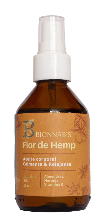 Aceite Cannabis Bionnabis Flor de Hemp 120gr
