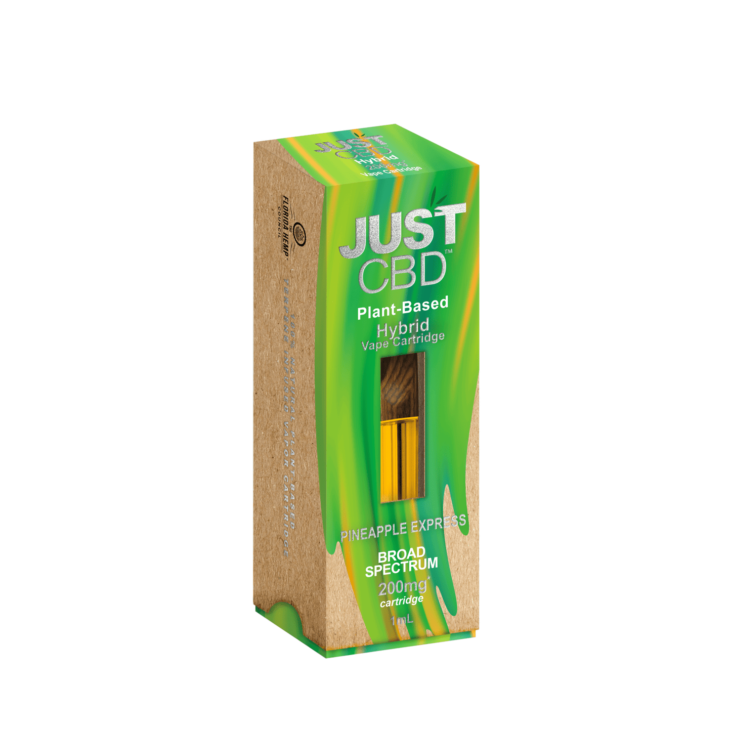 JUSTCBD Cartucho Pineapple Express Broad Spectrum 1000 mg