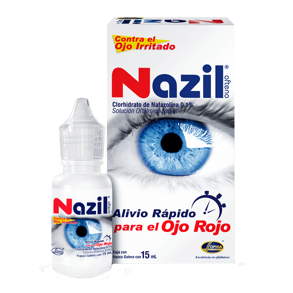 Gotas Oftalmicas Nazil 15ml
