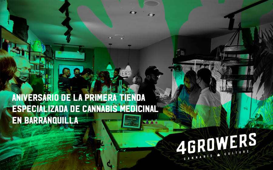 Aniversario de la primera tienda especializada de Cannabis medicinal en Barranquilla