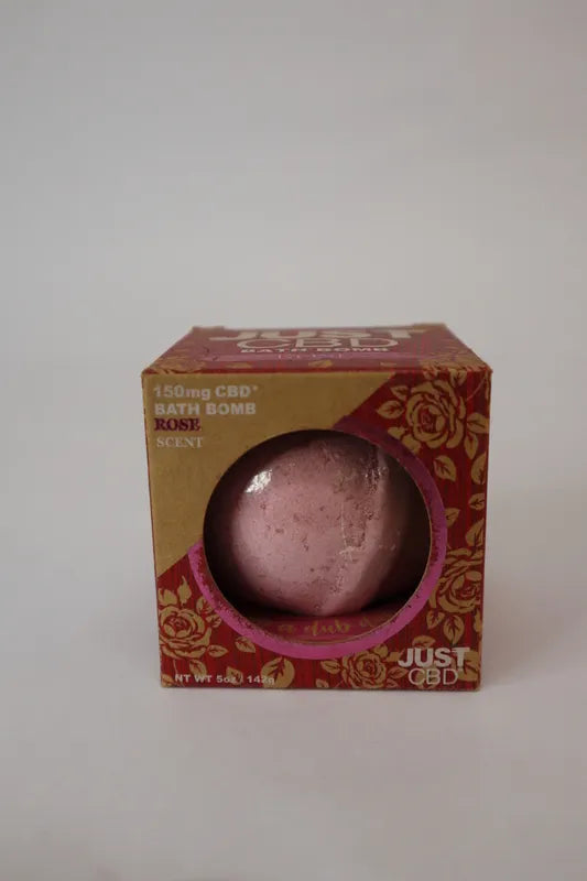 JUSTCBD Bath Bomb Rosas 150 mg