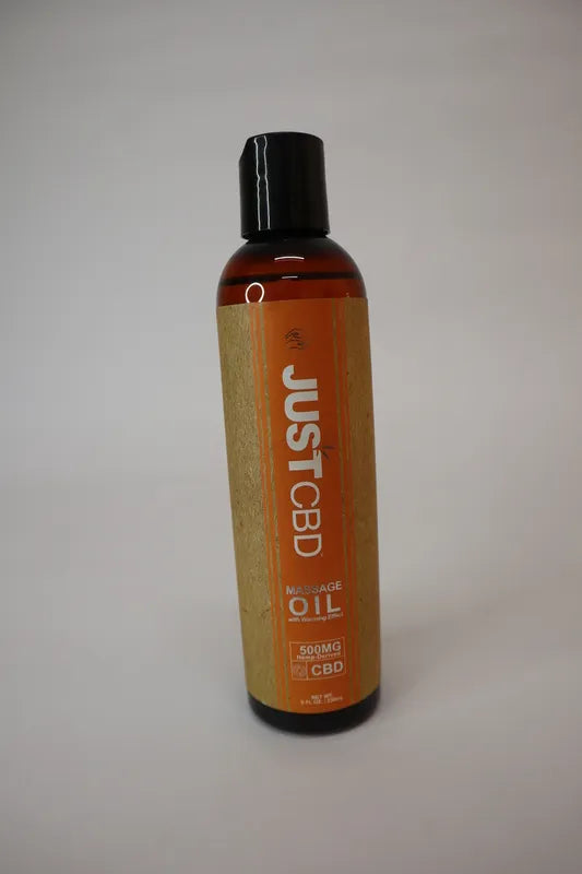 JUSTCBD Massage Oil 500 mg 8 oz