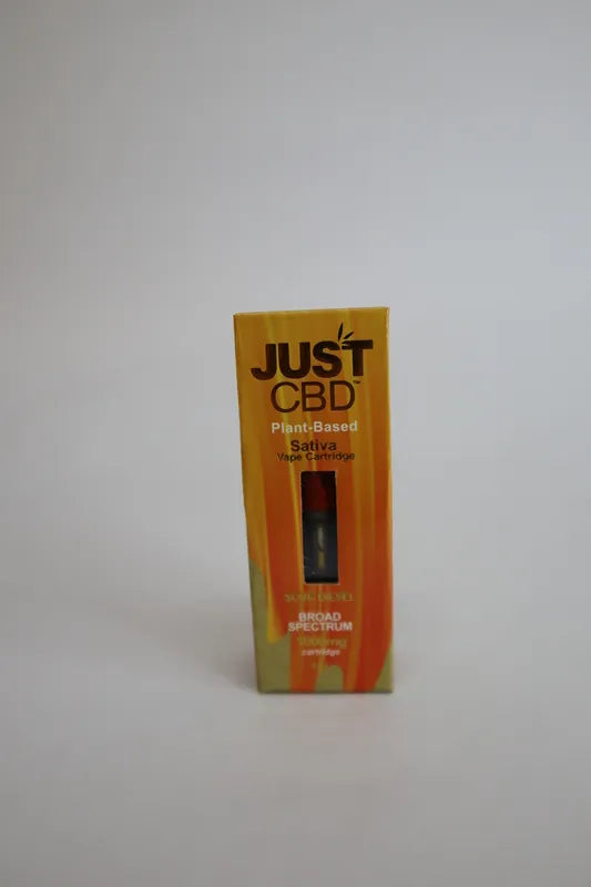JUSTCBD Cartucho Sour Diesel Broad Spectrum 1000 mg