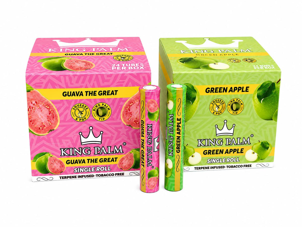 King Palm Mini Tube Green Apple