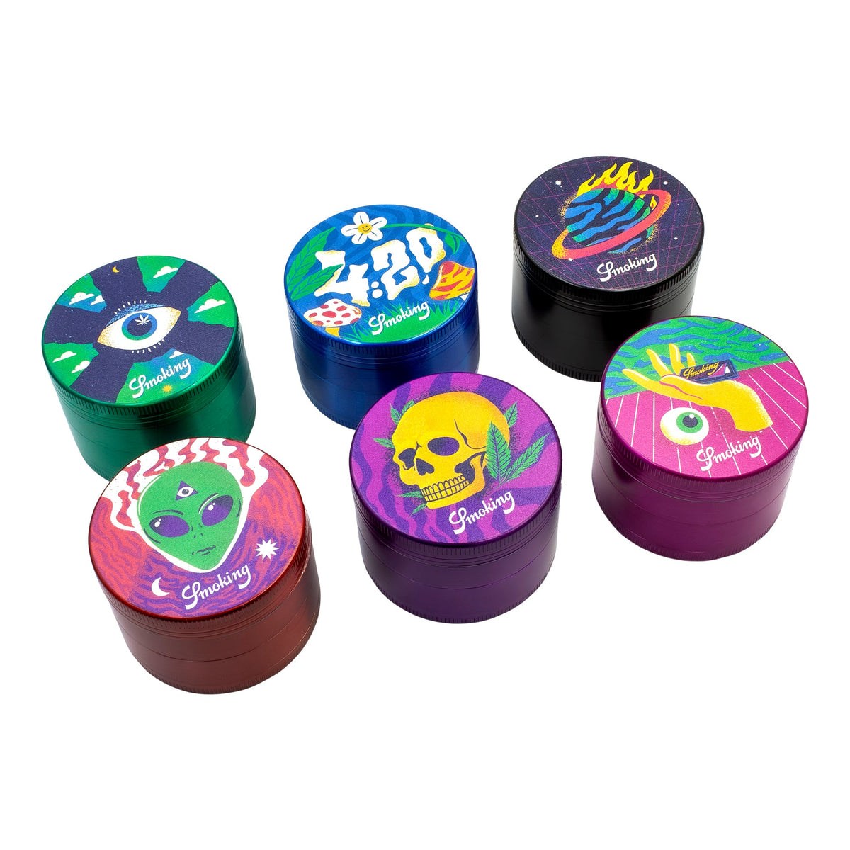 Grinder Smoking 4 Partes