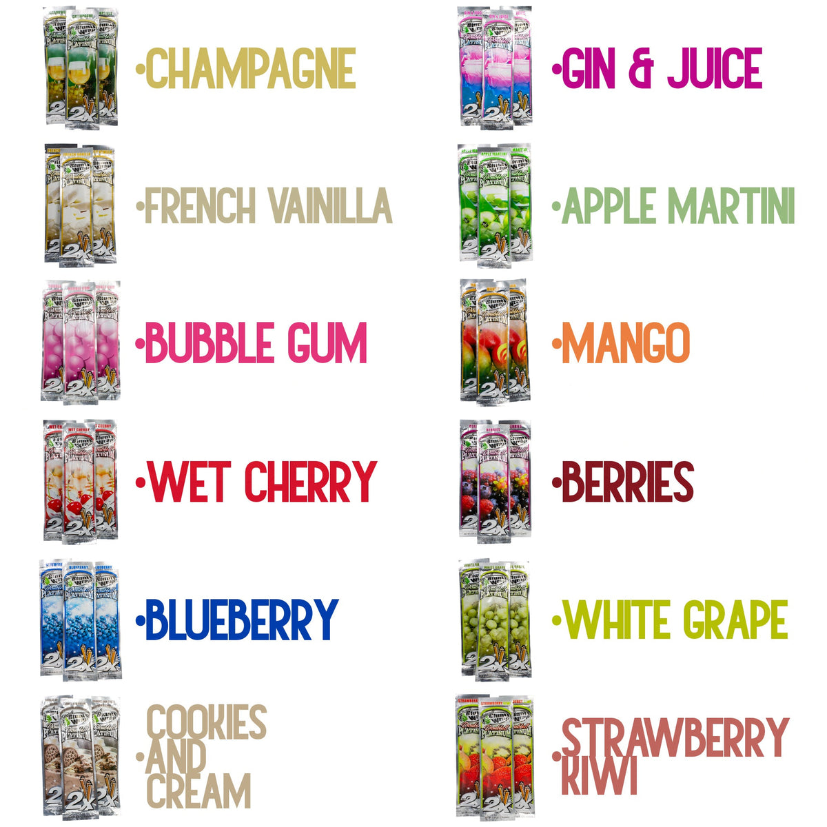 Blunt Wrap Sabores