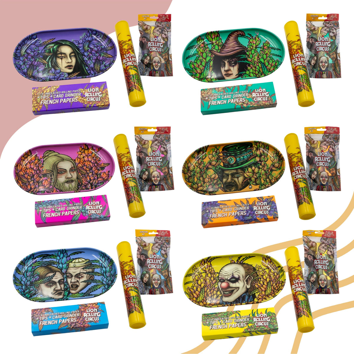 Kit Survival Lion Rolling Circus