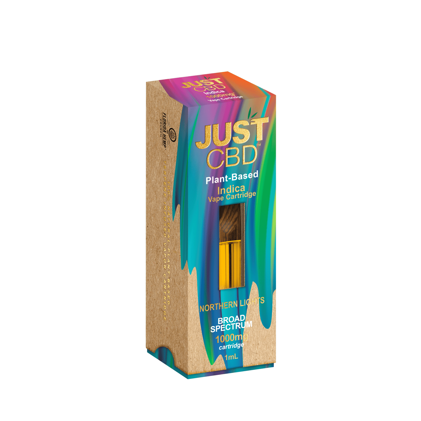 JUSTCBD Cartucho Northern Lights Broad Spectrum 1000 mg