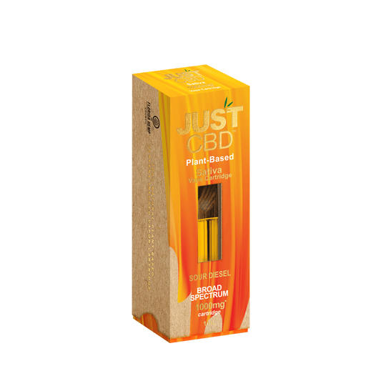 JUSTCBD Cartucho Sour Diesel Broad Spectrum 1000 mg