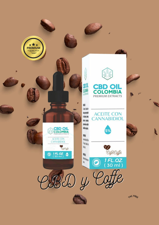 Aceite CBD Oil Colombia Café 30 ml