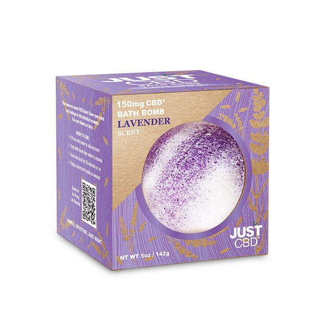 JUSTCBD Bath Bomb Lavanda 150 mg