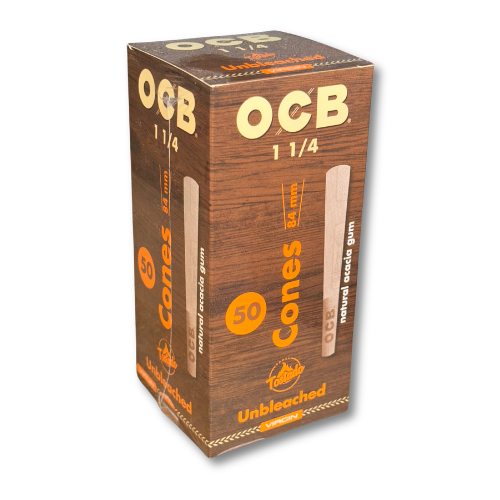 Conos OCB Virgin 1 1/4 Caja x50