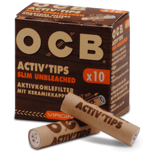 OCB Activ Tips Virgin x10